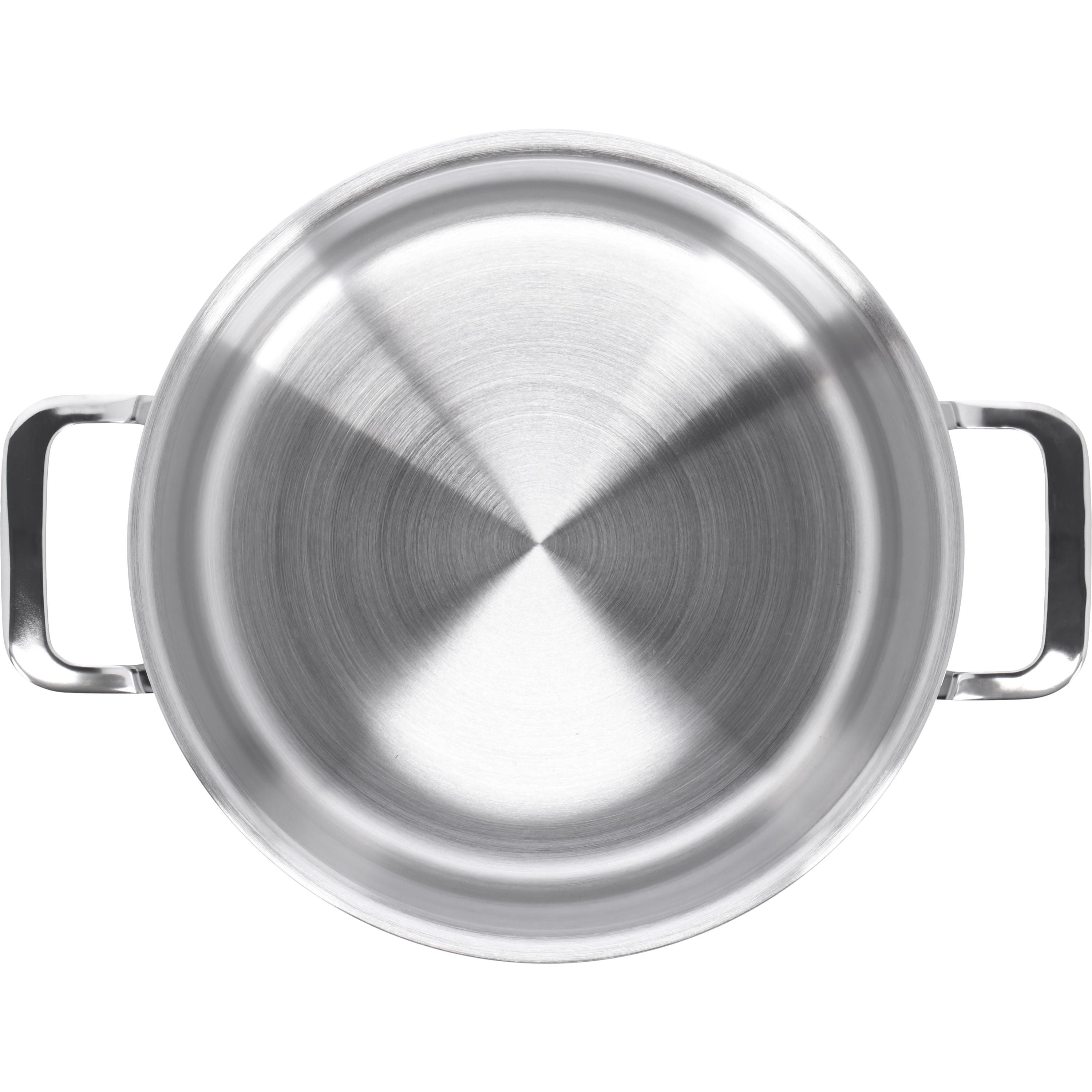 DEMEYERE Intense 5 8 L 18/10 Stainless Steel Stock Pot With Double Walled Lid
