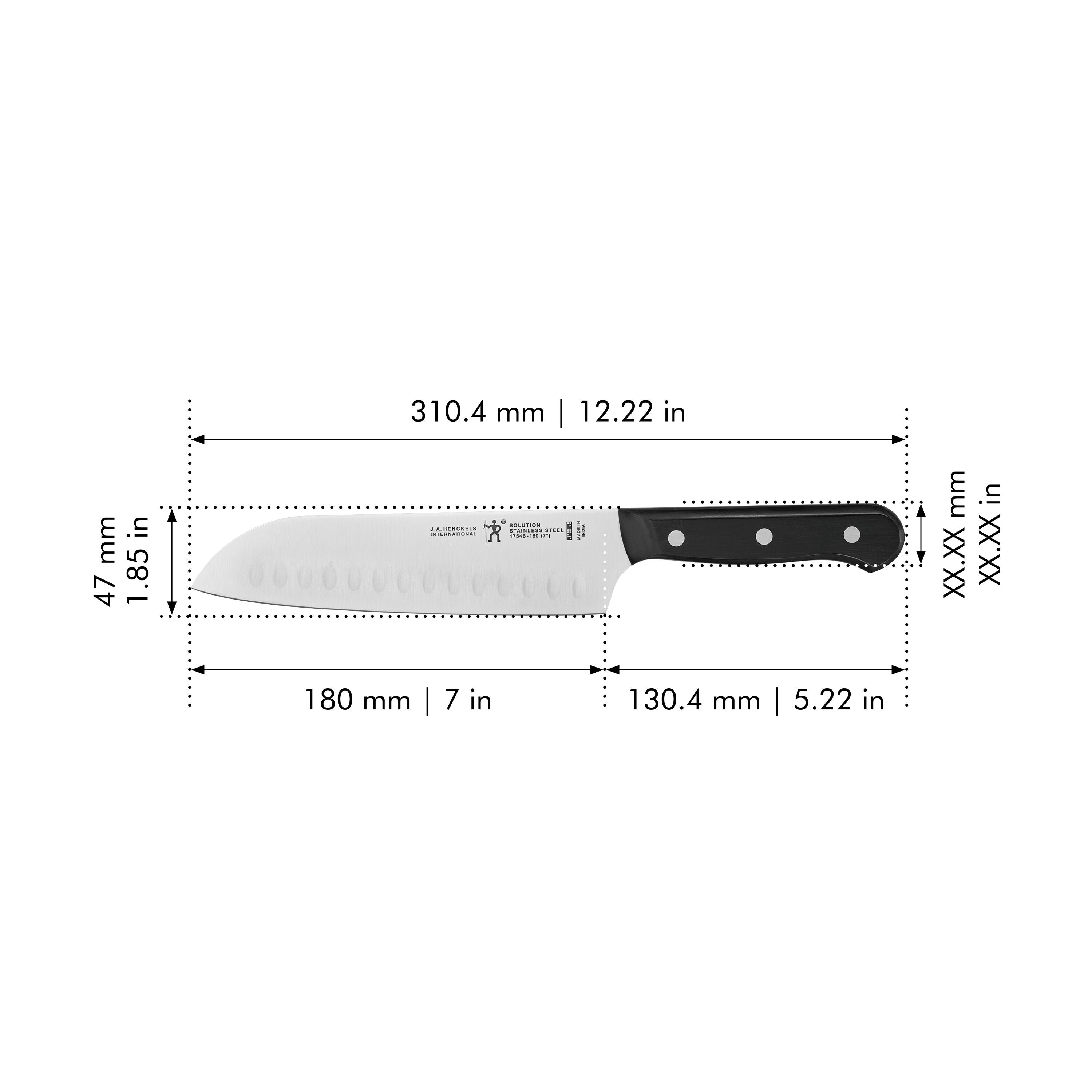 HENCKELS Solution 7 inch, Santoku
