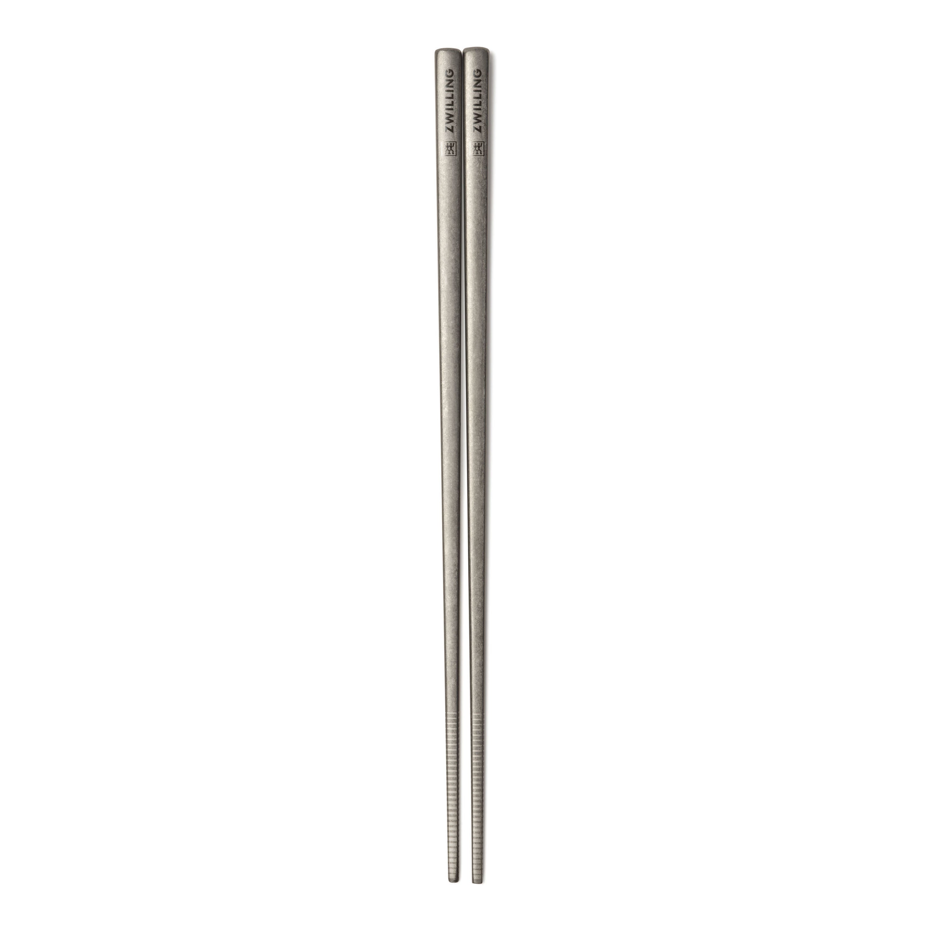 ZWILLING Minimale (matted) 4 Piece Chopstick Set, Silver