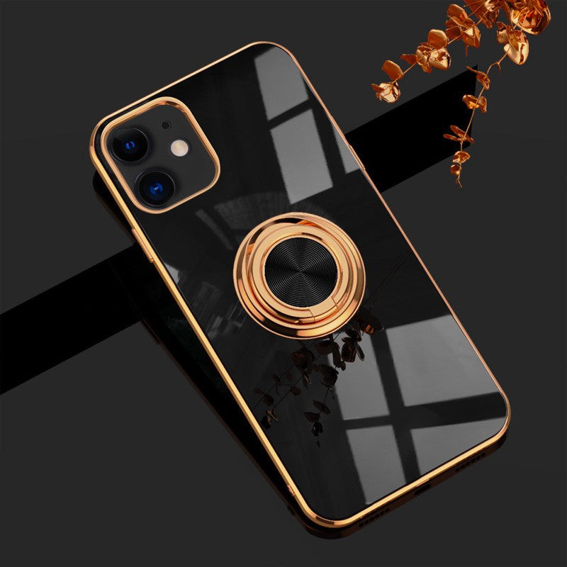 Ringora Electroplating Phone Case with Magnetic suction