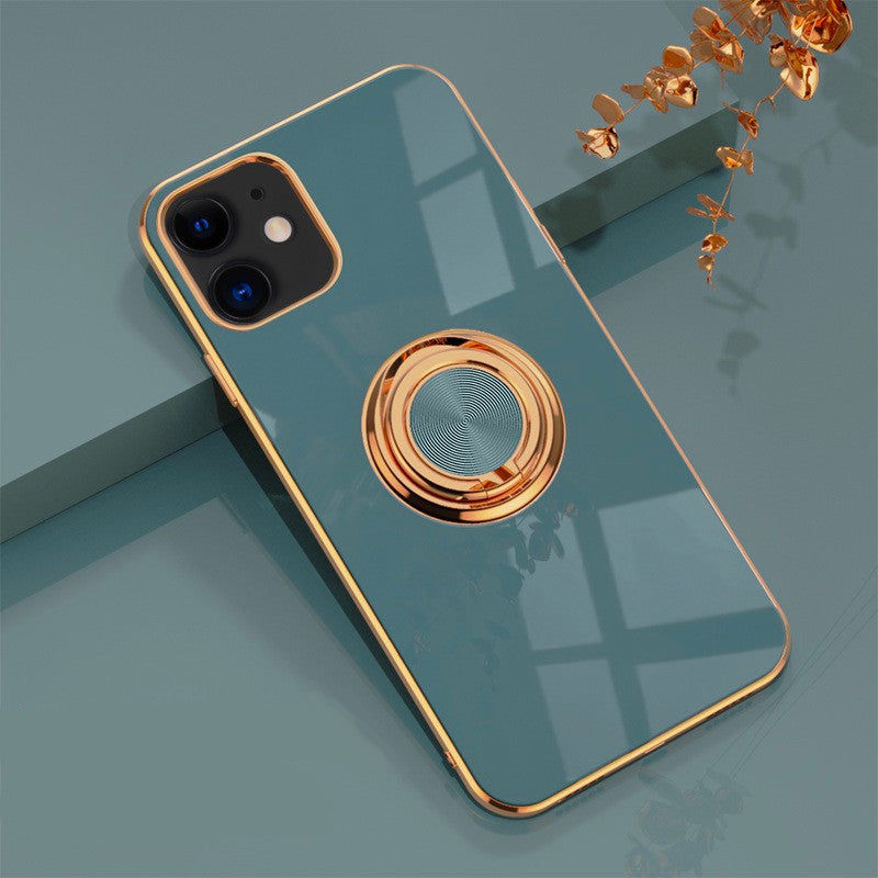 Ringora Electroplating Phone Case with Magnetic suction