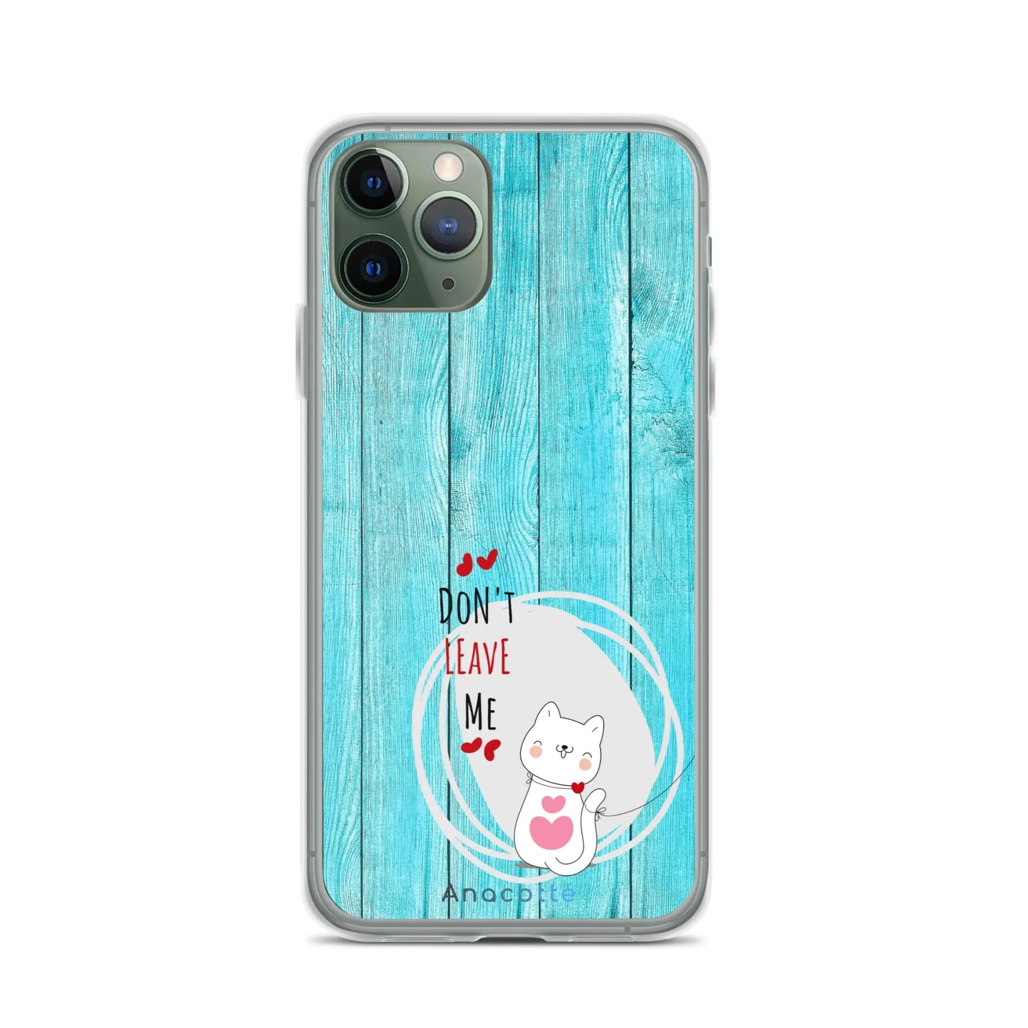 Anacotte Don't Leave Me Cute Dog Phone Case