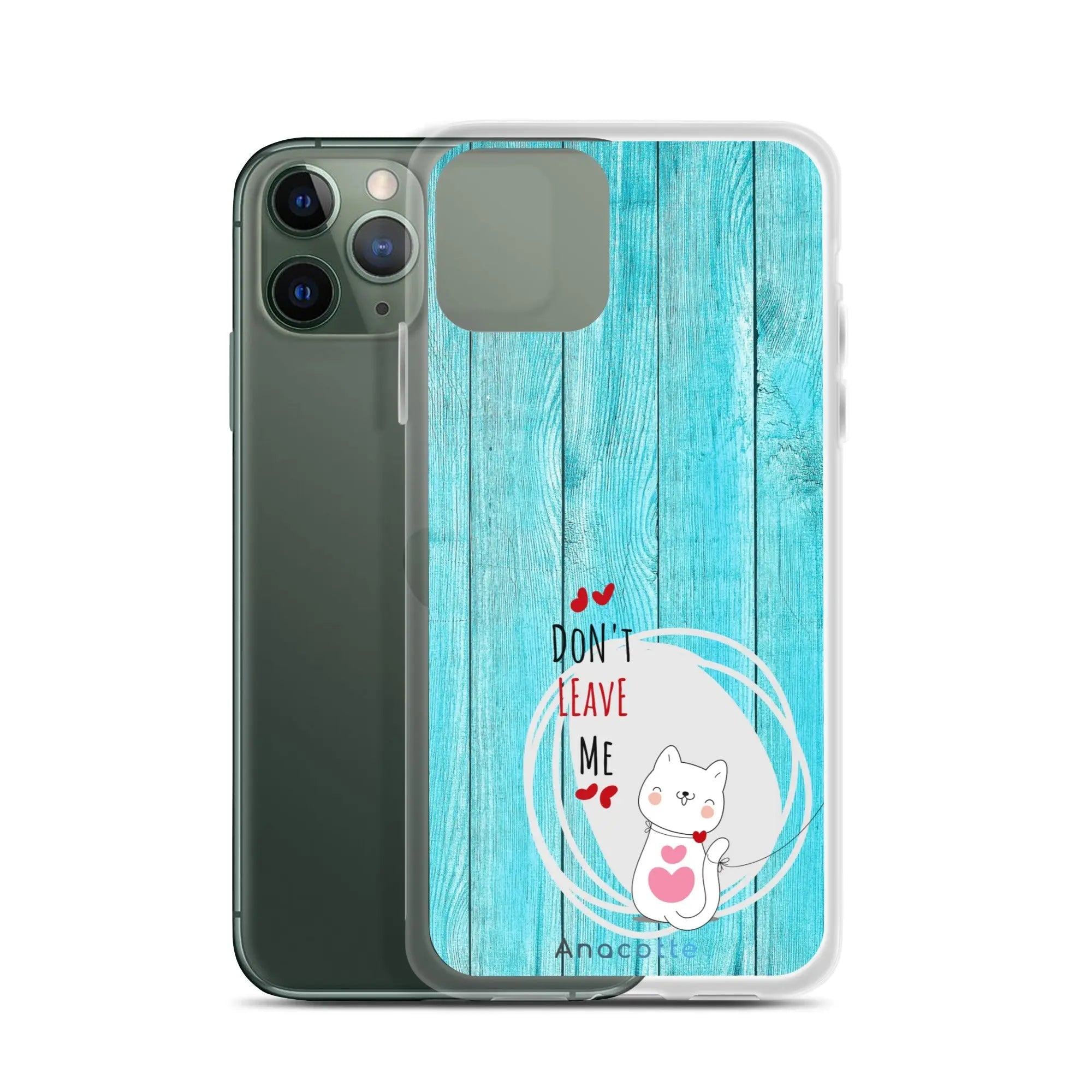 Anacotte Don't Leave Me Cute Dog Phone Case