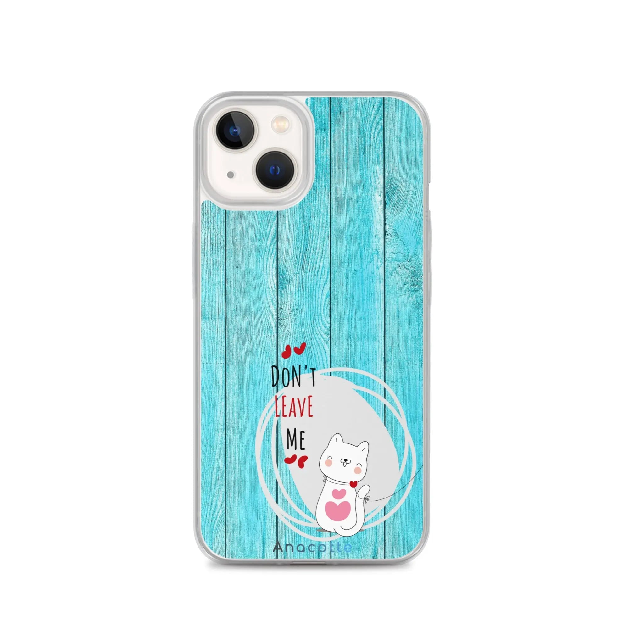 Anacotte Don't Leave Me Cute Dog Phone Case