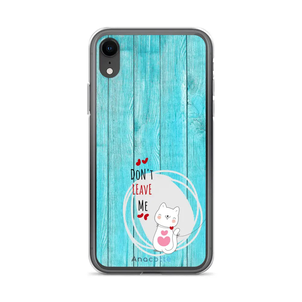 Anacotte Don't Leave Me Cute Dog Phone Case
