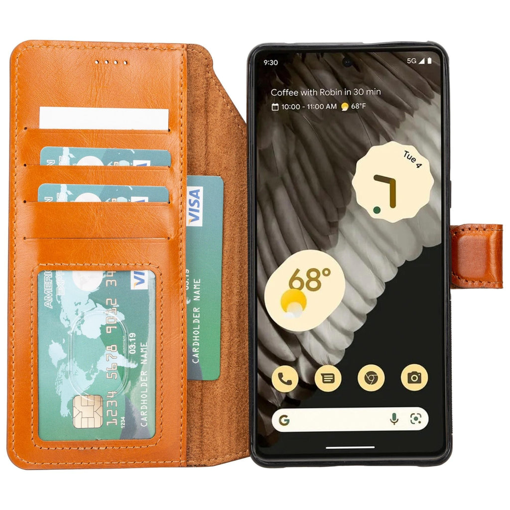 Sheridan Detachable Leather Google Pixel 8 Pro Wallet Case