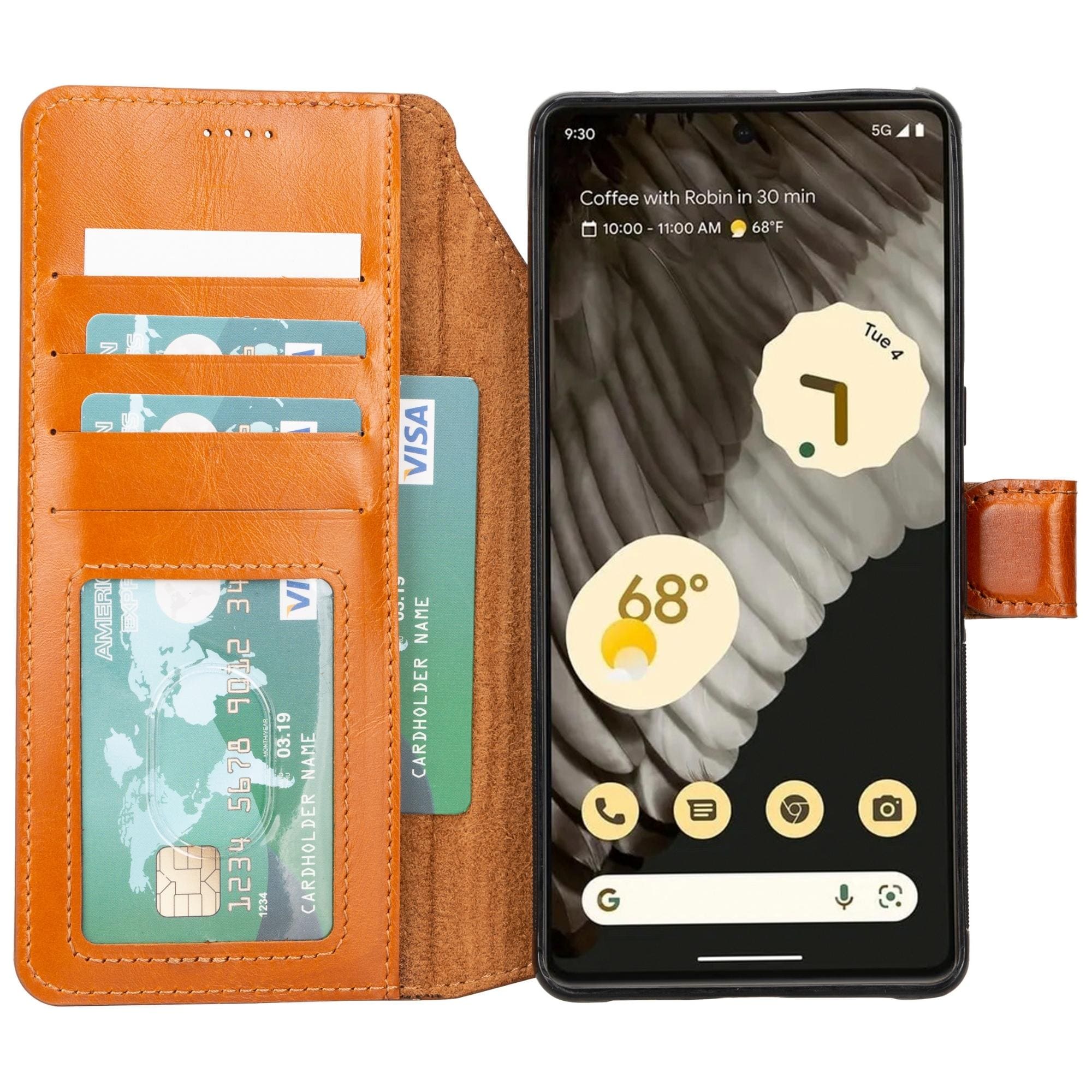 Sheridan Detachable Leather Google Pixel 8 Pro Wallet Case